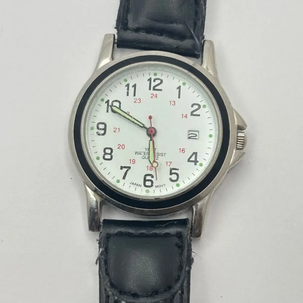 Black & Silver Men's Watch